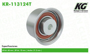 Polea SUB BAJA H4 2.5L 2003-2006  part: KR-113124T