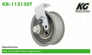 Polea AUD A4 L4 1.8L 1997-2000  part: KR-113130T