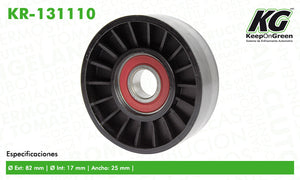 Polea GM CAVALIER L4 2.2L 1998-2002  part: KR-131110