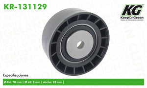 Polea BMW 530i V8 3.0L 1994-1995  part: KR-131129