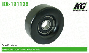 Polea GM CAVALIER L4 2.2L 1998-2002  part: KR-131138