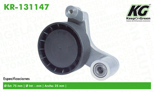 Polea BMW 750iL V12 5.0L 1990-1993  part: KR-131147