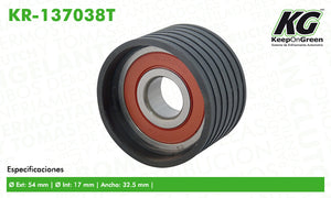 Polea REN CLIO L4 2.0L 2002-2008  part: KR-137038T