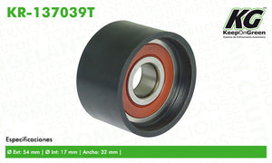 Polea REN CLIO L4 2.0L 2002-2006  part: KR-137039T