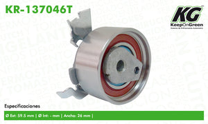 Polea GM ASTRA L4 2.4L 2004-2006  part: KR-137046T