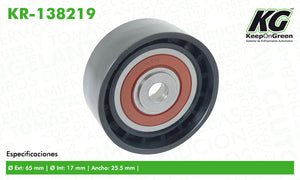Polea CHR 200 L4 2.4L 2011-2016  part: KR-138219