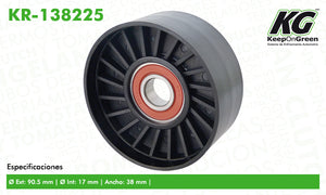 Polea FD F-250 Super Duty V8 6.0L 2003-2007  part: KR-138225