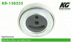 Polea GM TRACKER V6 2.5L 2001-2004  part: KR-138253