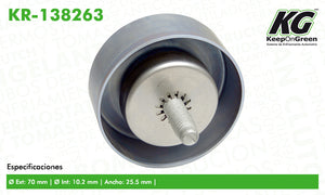Polea CAD CTS V6 3.6L 2004-2009  part: KR-138263