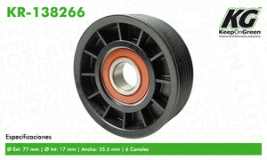 Polea BUI TERRAZA V6 3.9L 2006-2007  part: KR-138266