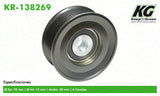 Polea NSN FRONTIER L4 2.5L 2005-2014  part: KR-138269