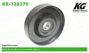 Polea INF Q45 V8 4.5L 1990-1996  part: KR-138270
