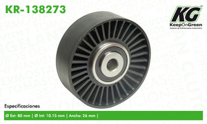 Polea BMW 525i L6 3.0L 2006-2007  part: KR-138273