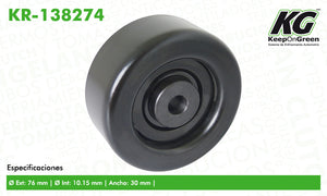 Polea GM EXPRESS 2500 V8 6.6L 2006-2013  part: KR-138274