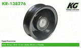 Polea GM EXPRESS 2500 V8 6.5L 1996-2002  part: KR-138276
