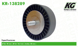 Polea BMW 1 SERIES M L6 3.0L 2011  part: KR-138289