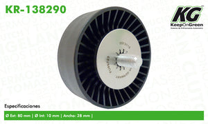 Polea BMW 1 SERIES M L6 3.0L 2011  part: KR-138290