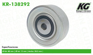 Polea HD ACCORD V6 3.5L 2008-2010  part: KR-138292