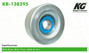 Polea MIT MONTERO V6 3.5L 2001-2002  part: KR-138295