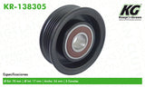 Polea CAD SRX V8 4.6L 2004-2009  part: KR-138305