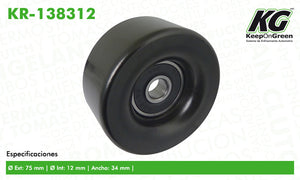 Polea NSN ALTIMA V6 3.5L 2007-2014  part: KR-138312