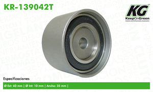 Polea HD PASSPORT V6 3.2L 1998-2002  part: KR-139042T