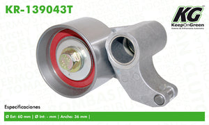 Polea HD PASSPORT V6 3.2L 1998-2002  part: KR-139043T