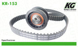 Kit de Distribucion de Banda CHR SHADOW L4 2.2L 1989-1994  part: KR-153