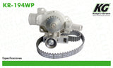 Kit de Distribucion de Banda FD ESCORT L4 1.9L 1991-1996  part: KR-194WP