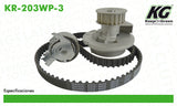 Kit de Distribucion de Banda  part: KR-203WP-3