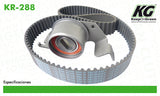 Kit de Distribucion de Banda MIT MIRAGE L4 1.8L 1997-2002  part: KR-288