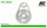 Kit de Distribución de Cadena OLD CALAIS L4 2.5L 1987  part: KS-3066