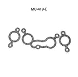 Juntas de multiple para motor gasolina Nissan L4 1.6L 1597cc  8V E16 VIN H part: MU-419-E