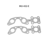 Juntas de multiple para motor gasolina Nissan V6 3.3L 3275cc  12V VG33E VIN A 90-04 Frontier 90-04 part: MU-432-E
