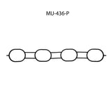 Juntas de multiple para motor gasolina Nissan L4 2.5L 2488cc  16V QR25DE 08-13 X-Trail part: MU-436-P