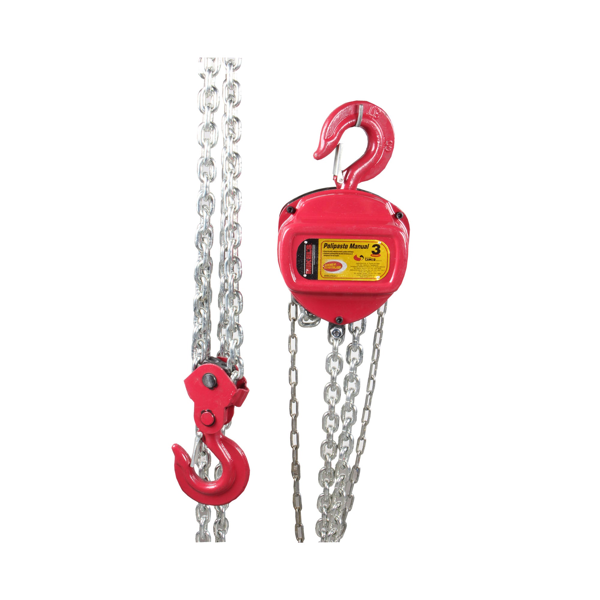 Polipasto Manual 3 Ton Cadena 3 Mts Part POLM 3 Diagsa Automotriz polipasto-manual-3-ton-cadena-3-mts-part-polm-3-diagsa-automotriz
