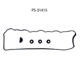 Junta tapa punterias para motor a gasolina Chrysler L4 2.5L 2476cc  8V Mitsubishi 4D56T / D4BH Turbo Diesel 06-11 H-100 Pick Up part: PS-31415