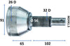 junta Homocinetica lado Rueda Izq/Der. Nissan Altima 3.5L aut. 2013-2019. part: RR-9518