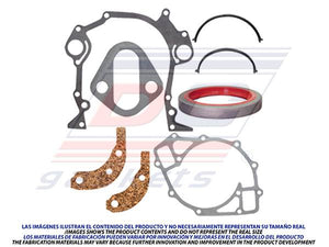 Juego Tapa de Distribución ford v8, 370", part: TC-006376